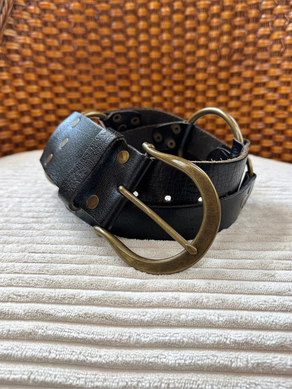 CAbi Leather Harness Belt - size L